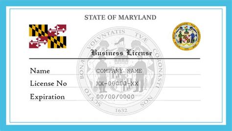 how to obtain a maryland business license